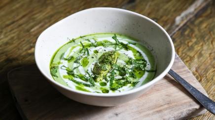 Dylans Kings Arms Chilled Courgette Soup