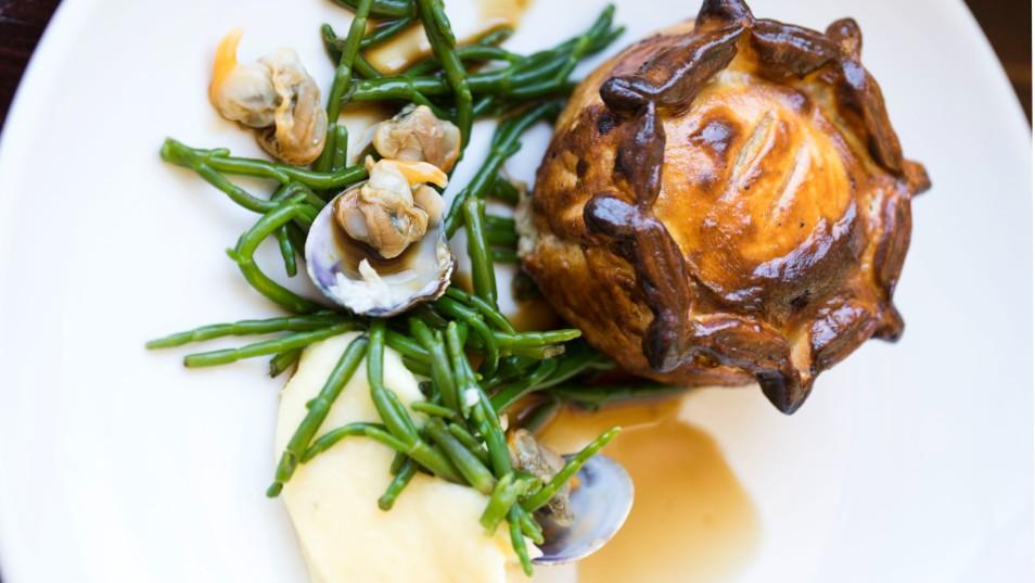 Salt Marsh Hogget & Cockle Pie