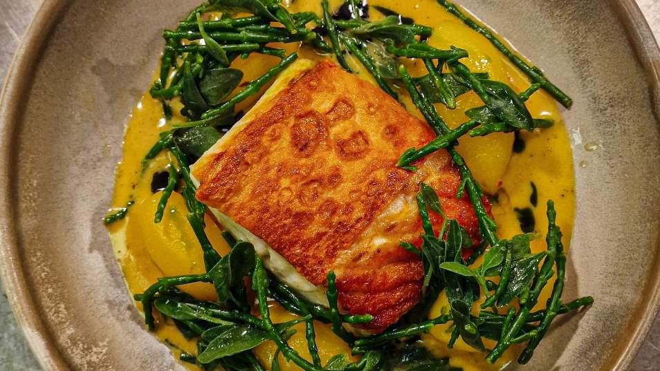Roasted Halibut